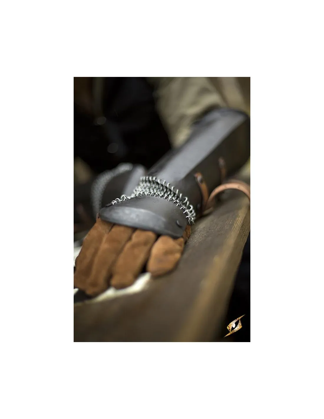 Bracelets médiévaux Bazuband finition sombre, Epic Armoury ⚔️ Boutique Épées