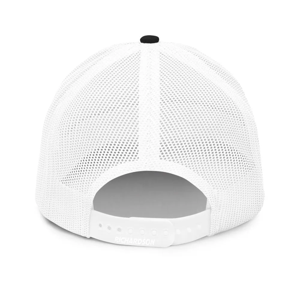 Casquette Belge style trucker brodée - 
