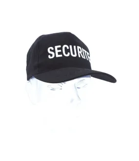 Casquette brodée Sécurité noir  - Patrol Equipement