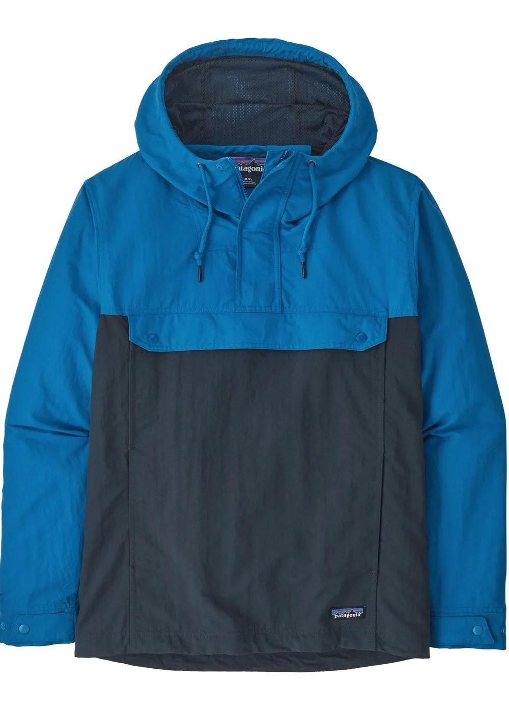Coupe-vent en nylon recyclé | bleu "m's isthmus anorak endless blue" Endless blue enlb homme