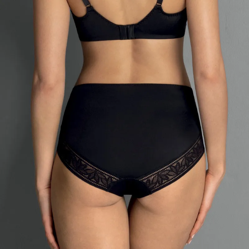 Culotte haute Selena Noir - Oncovia 