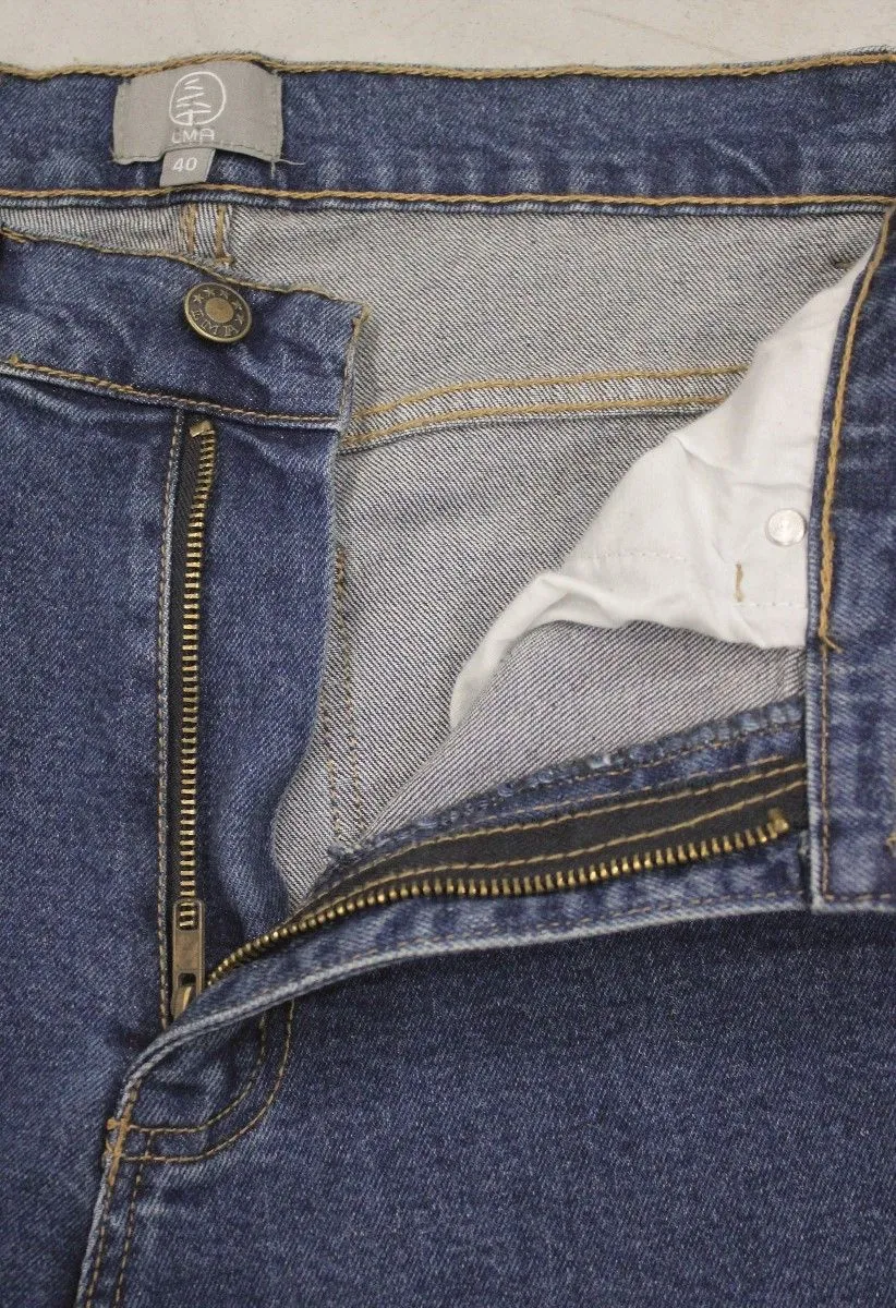 Jeans Western fermeture zippée