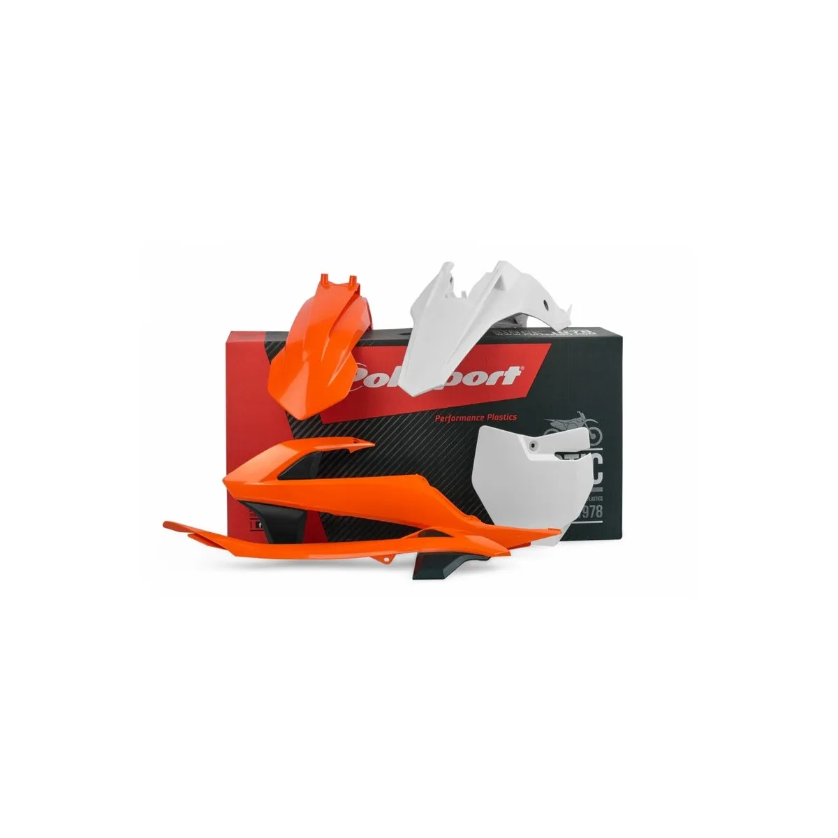 Kit Plastiques + boite à air Polisport KTM 65 SX 2016-2017