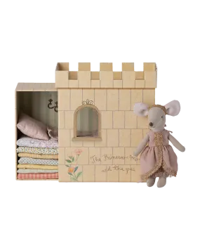 La princesse et le pois grande soeur souris - Maileg