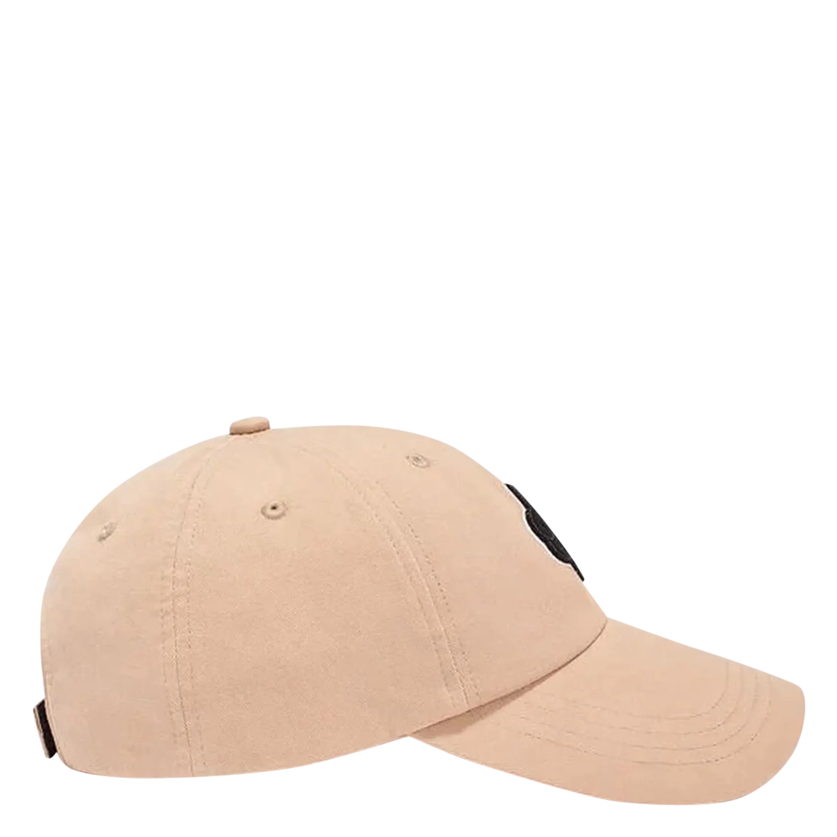 MAJE  Casquette brodée en coton - Beige