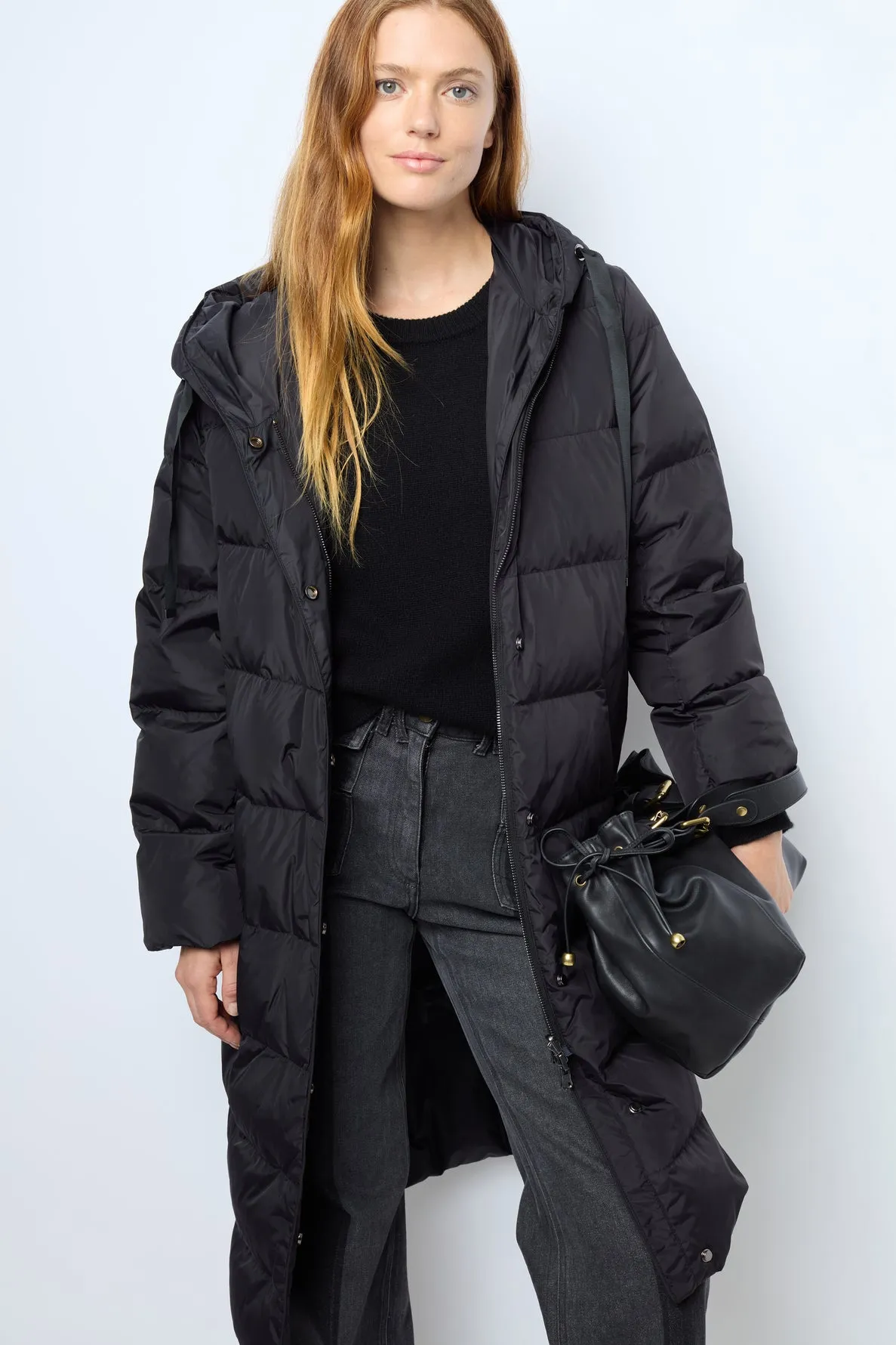 Parka longue réversible à capuche - LANAELLE