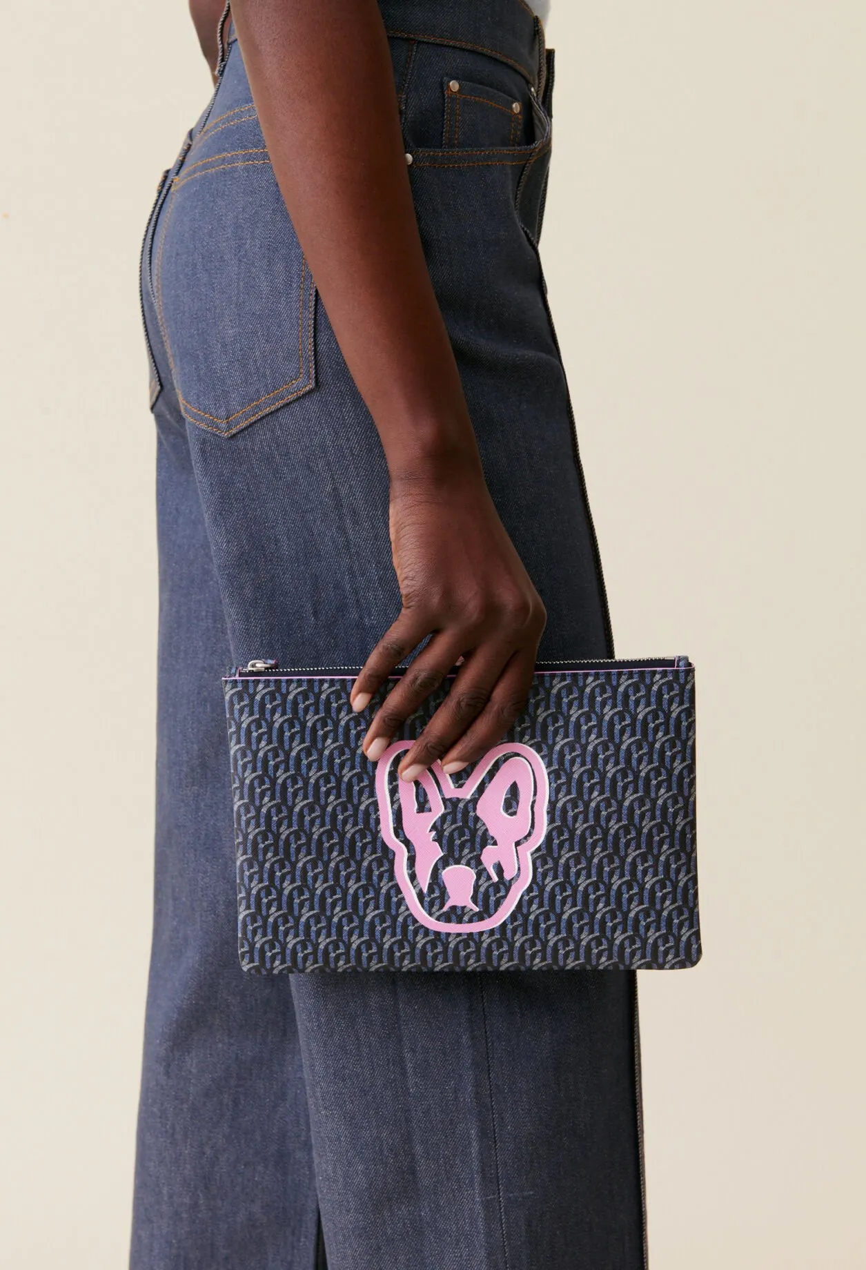 Pochette Jean Toto monogramme CP | Claudie FR