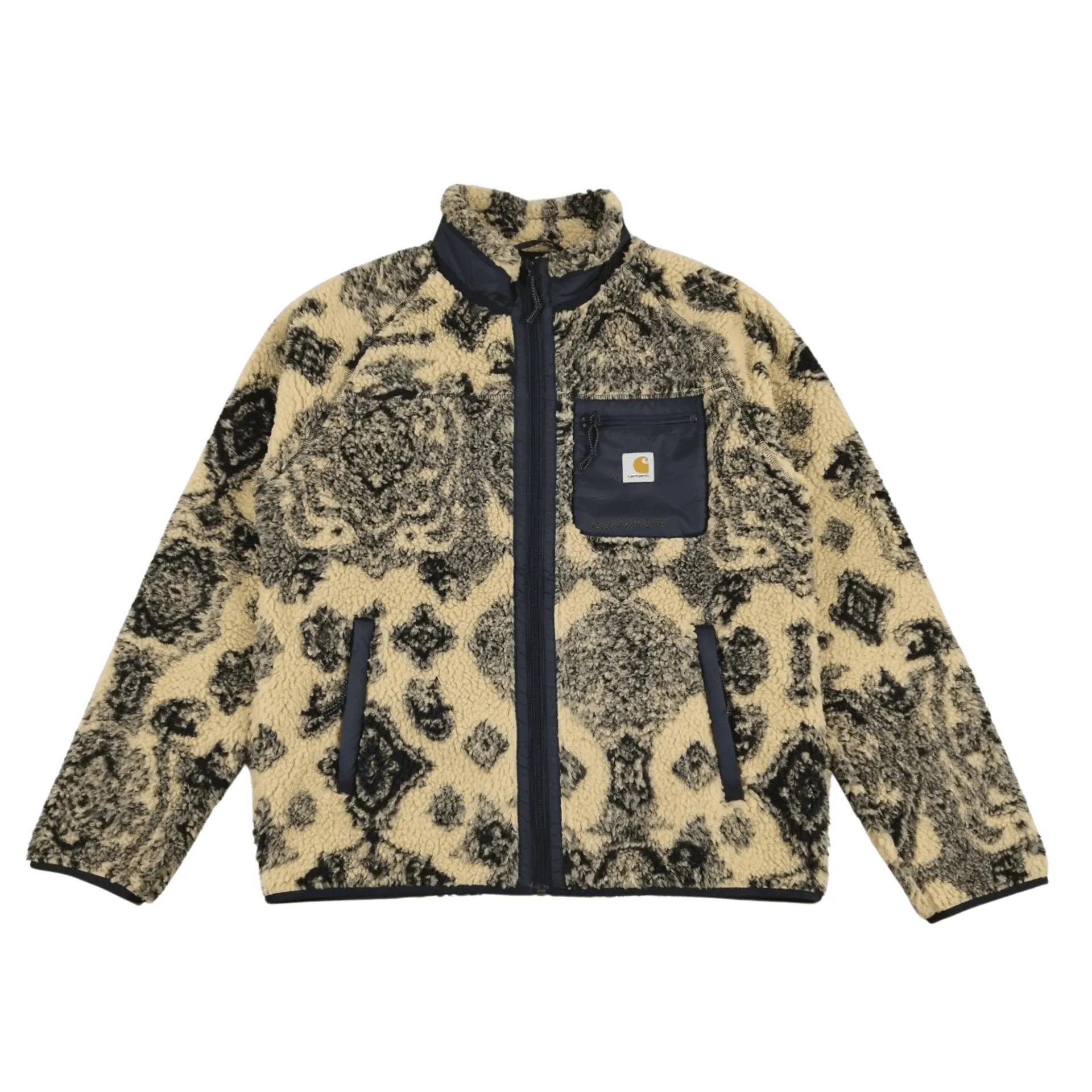 Polaire zippée à motifs taille L