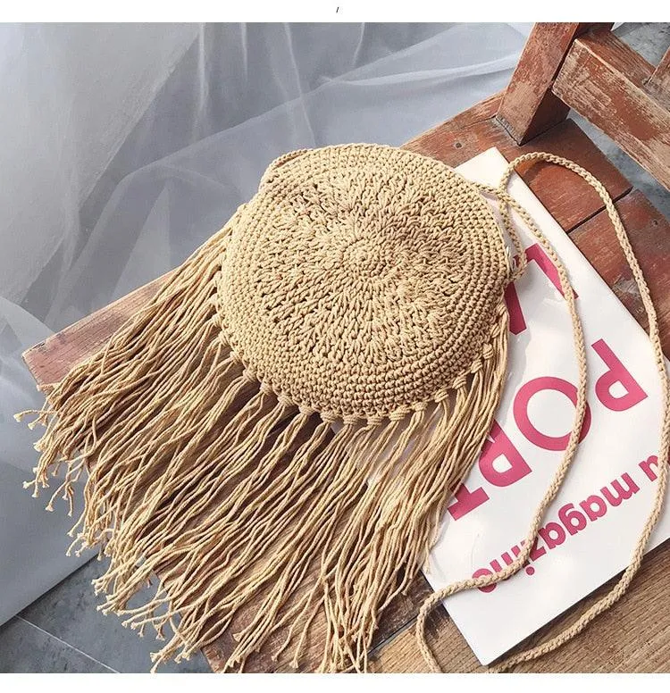 Sac en osier DEMI-LUNE