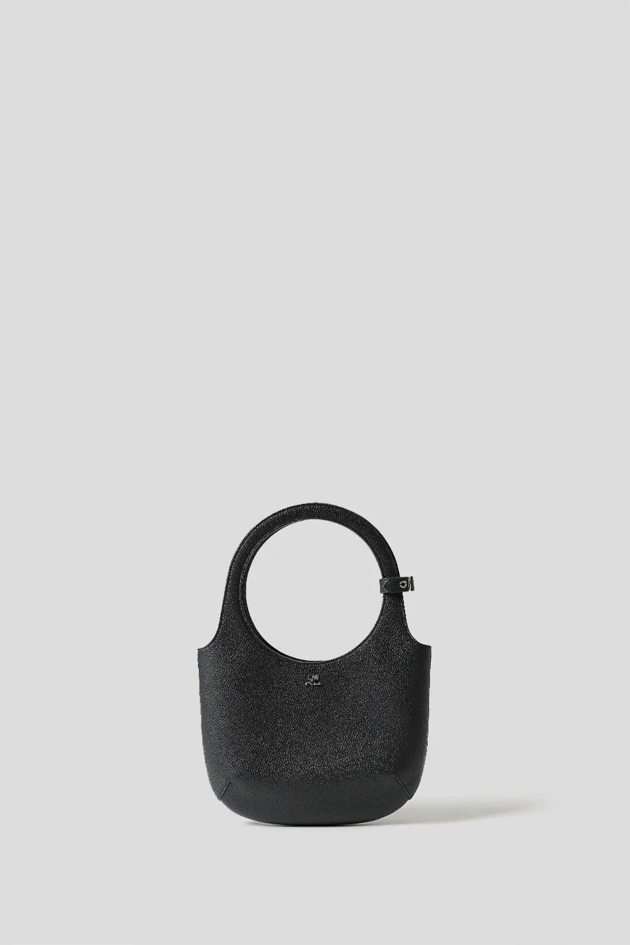 SAC HOLY EN CUIR GRAIN NOIR