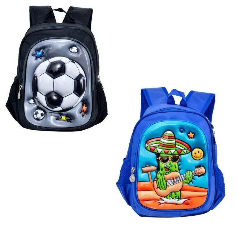 Sac à dos enfant football et cactus mexicain - SC2763