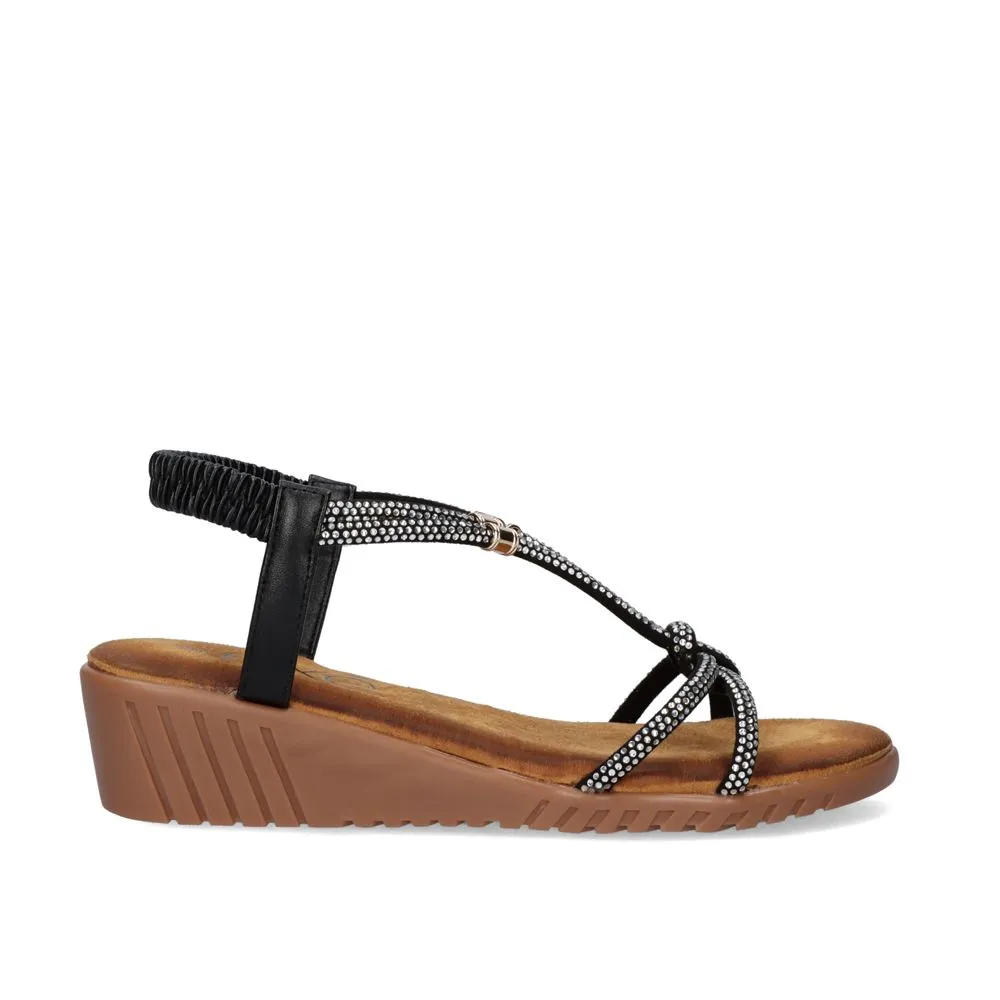 SANDALE CONFORT 721-EX16 NOIR