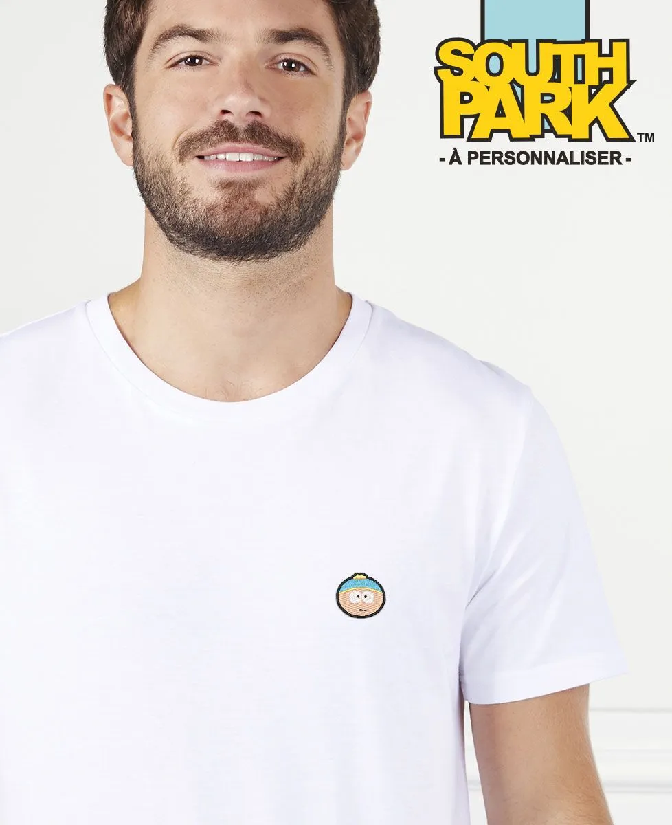 T-Shirt homme Tête brodée personnalisée (South Park)
