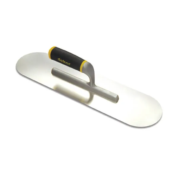 Truelle piscine inox oval 45 cm Ref 266 ** DEKOR