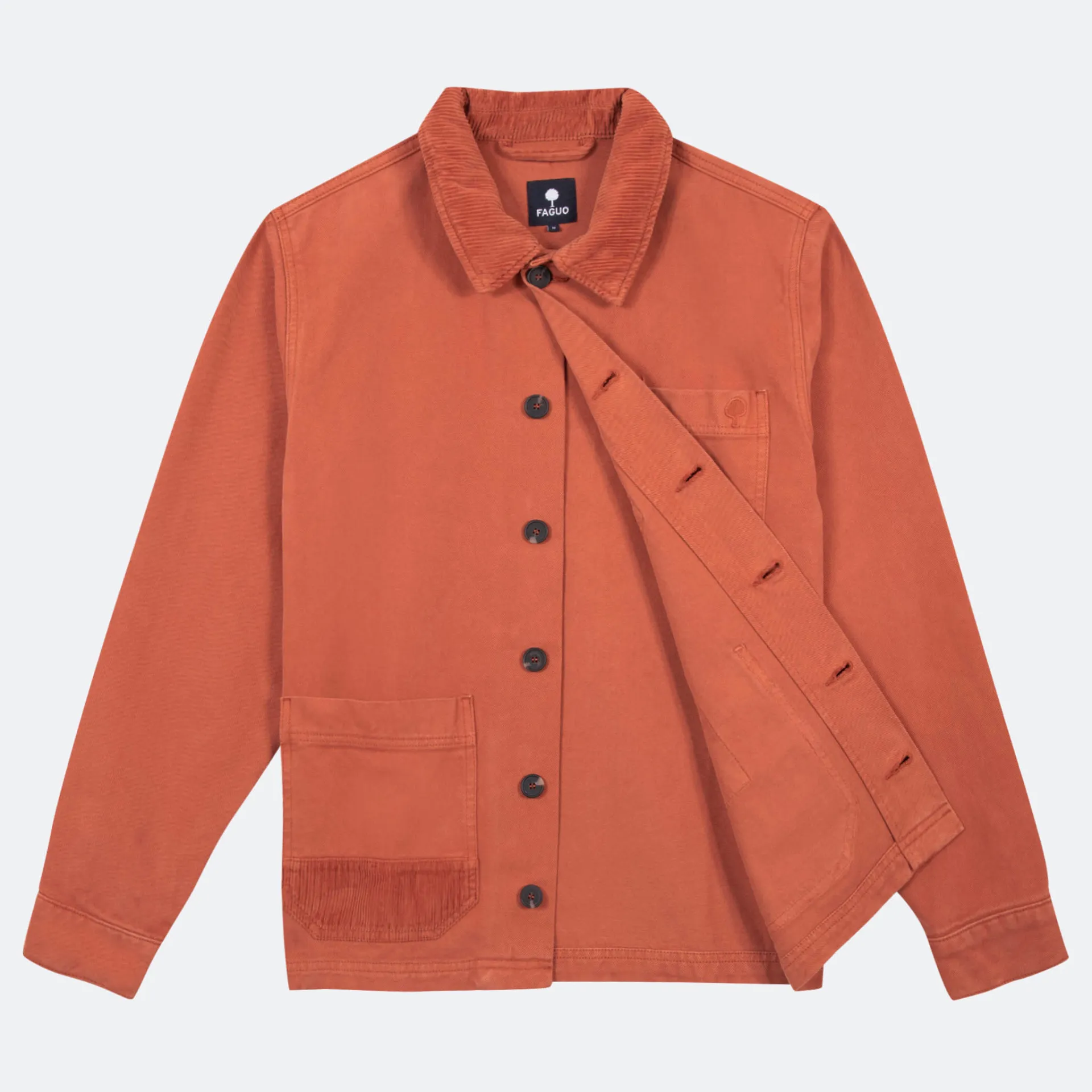 Veste brique GAVRE - FAGUO