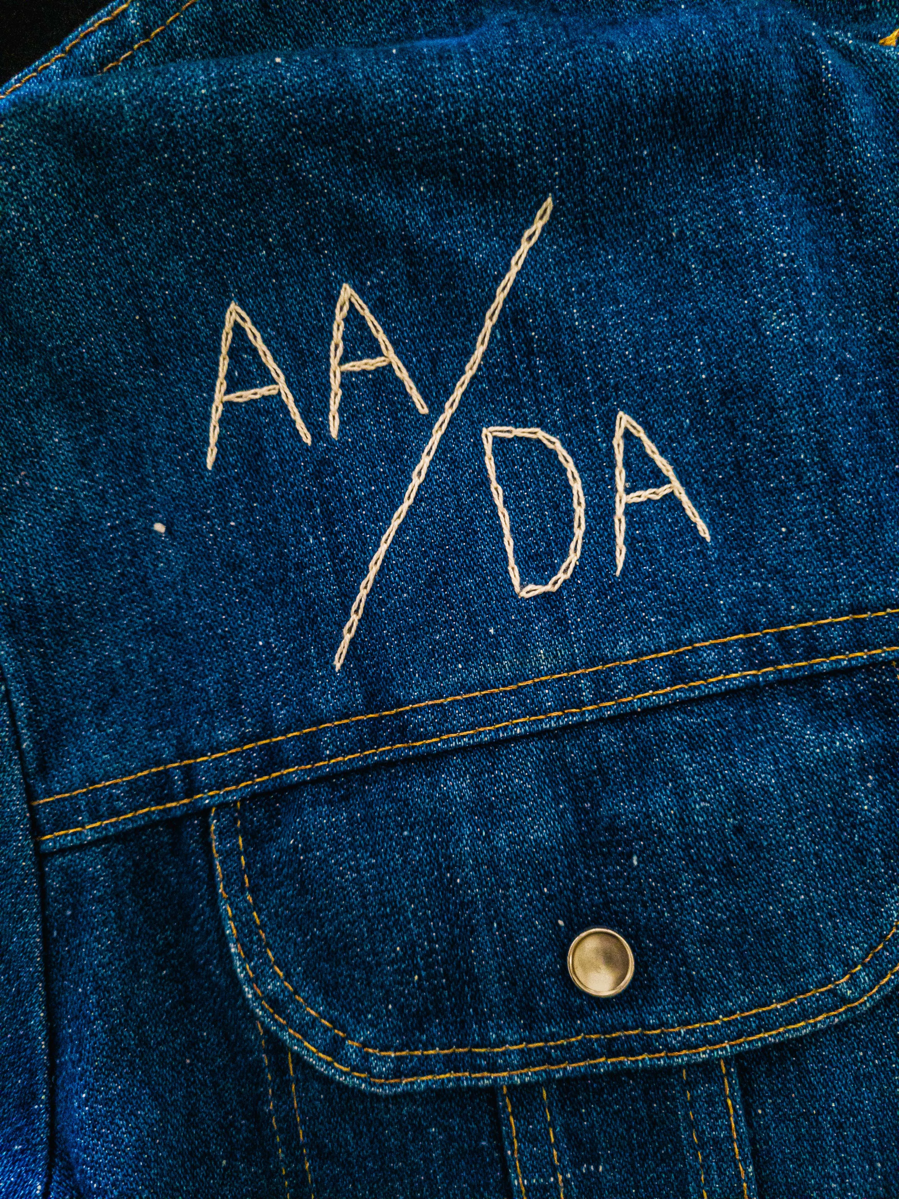 Veste brodée vintage fashion hot-rod