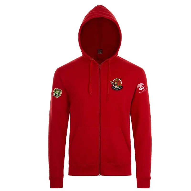 Veste capuche zippée adulte loisirs