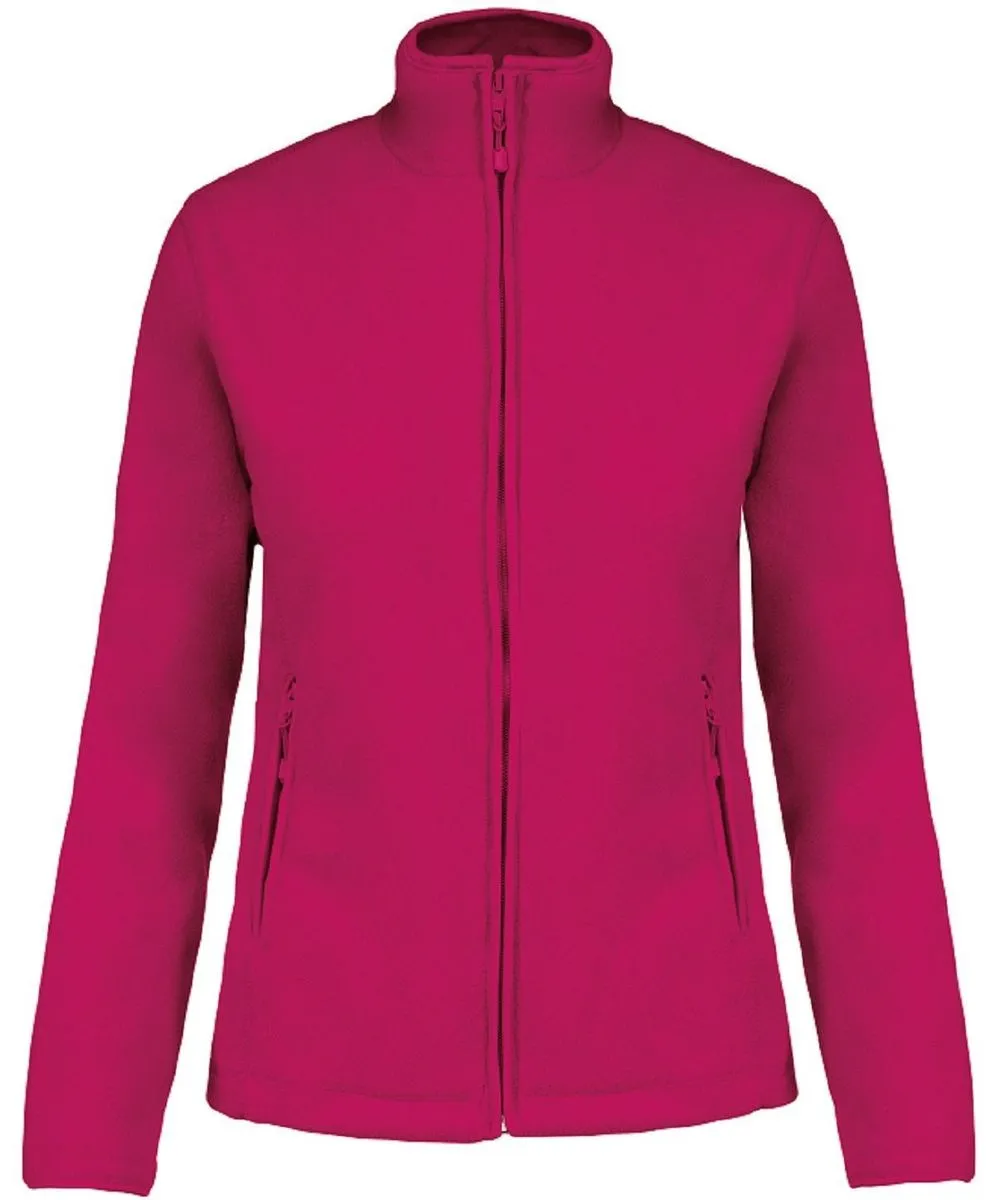 Veste micropolaire zippée - Femme - K907 - rose fuchsia 